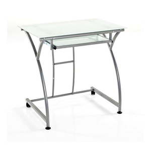 Pracovný stôl so sklenenou doskou 52x77 cm Idea – Tomasucci vyobraziť