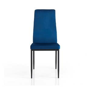 Modré zamatové jedálenské stoličky v súprave 2 ks Fefè – Tomasucci vyobraziť