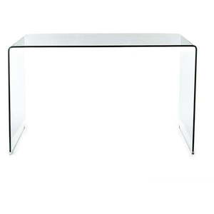 Sklenený pracovný stôl 70x126 cm Bend – Tomasucci vyobraziť