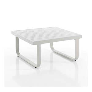 Biely hliníkový konferenčný stolík 80x80 cm Ischia – Tomasucci vyobraziť