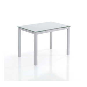 Rozkladací jedálenský stôl so sklenenou doskou 70x110 cm Fast – Tomasucci vyobraziť