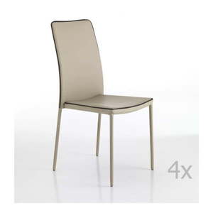 Béžové jedálenské stoličky v súprave 2 ks Kable – Tomasucci vyobraziť