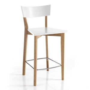 Biele/v prírodnej farbe barové stoličky v súprave 2 ks 94 cm Kyra – Tomasucci vyobraziť