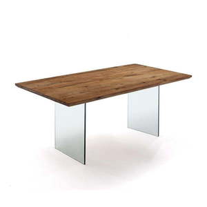 Jedálenský stôl s doskou v dubovom dekore 180x90 cm Float – Tomasucci vyobraziť