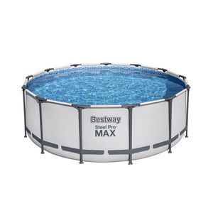 Bestway Nadzemnýí bazén Steel Pro MAX, sivá, pr. 396 cm, v. 122 cm vyobraziť