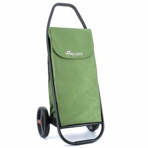 Rolser Nákupná taška na kolieskach Com MF 8 Black Tube, zelená vyobraziť