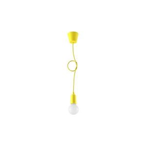 Žlté závesné svietidlo ø 5 cm Rene – Nice Lamps vyobraziť