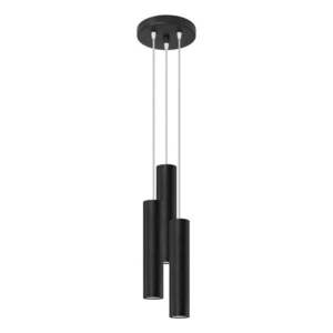 Čierne závesné svietidlo ø 6 cm Castro – Nice Lamps vyobraziť