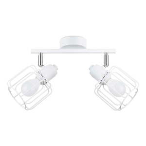 Biele stropné svietidlo ø 10 cm Salom – Nice Lamps vyobraziť
