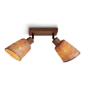 Stropné svietidlo s bambusovým tienidlom v prírodnej farbe ø 15 cm Java – Good&Mojo vyobraziť