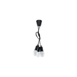 Čierne závesné svietidlo 15x15 cm Rene - Nice Lamps vyobraziť