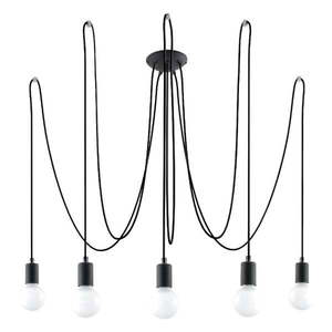 Čierne závesné svietidlo 300x300 cm Spider - Nice Lamps vyobraziť