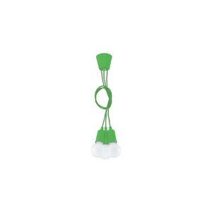 Zelené závesné svietidlo 15x15 cm Rene - Nice Lamps vyobraziť