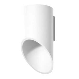 Biele nástenné svietidlo Nice Lamps Nixon, dĺžka 20 cm vyobraziť