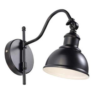 Čierne nástenné svietidlo Nice Lamps Isola Una vyobraziť