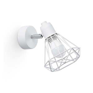 Biele nástenné svietidlo ø 10 cm Varpu – Nice Lamps vyobraziť