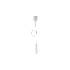 Biele závesné svietidlo ø 5 cm Rene – Nice Lamps vyobraziť