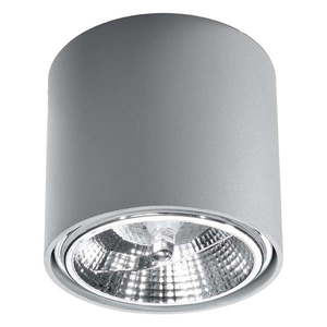 Sivé stropné svietidlo Nice Lamps Luigi vyobraziť