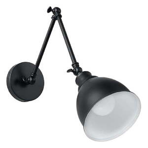 Čierne nástenné svietidlo Matilda Shade - Nice Lamps vyobraziť