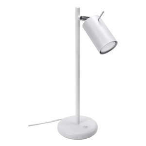 Biela stolová lampa (výška 43 cm) Etna – Nice Lamps vyobraziť