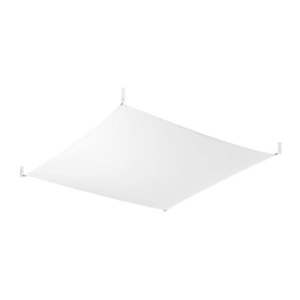 Biele stropné svietidlo 105x105 cm Viva - Nice Lamps vyobraziť