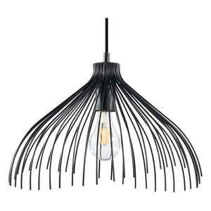Čierne závesné svietidlo Nice Lamps Umea vyobraziť