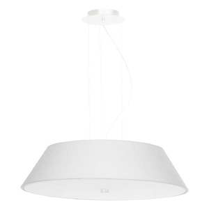 Biele závesné svietidlo so skleneným tienidlom ø 60 cm Hektor - Nice Lamps vyobraziť