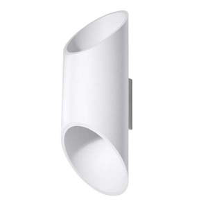 Biele nástenné svietidlo Nice Lamps Nixon, dĺžka 30 cm vyobraziť