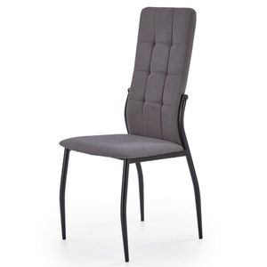Sconto Jedálenská stolička SCK-334 sivá/čierna vyobraziť