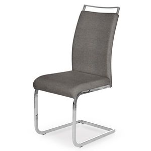 Sconto Jedálenská stolička SCK-348 sivá/chróm vyobraziť