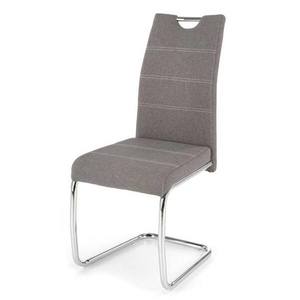 Sconto Jedálenská stolička SCK-349 sivá/chróm vyobraziť