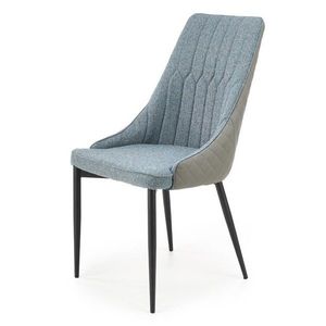 Sconto Jedálenská stolička SCK-448 modrá/sivá/čierna vyobraziť