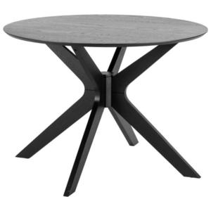 Jedálenský Stôl Duncan Čierna 100 Cm vyobraziť