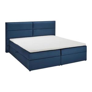 Boxspring posteľ Kilian, Modrá, 180x200 vyobraziť