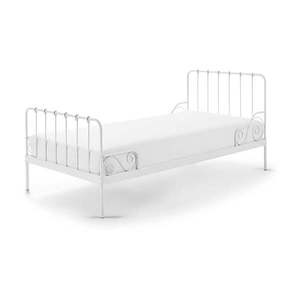 Biela kovová detská posteľ Vipack Alice, 90 × 200 cm vyobraziť