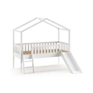 Biela domčeková/vyvýšená detská posteľ 90x200 cm Dallas - Vipack vyobraziť