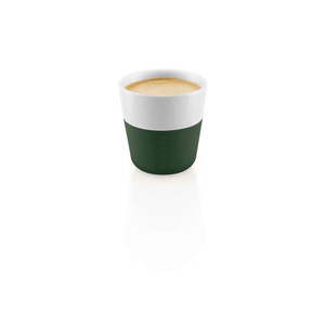 Zeleno-biele porcelánové šálky na espresso v súprave 2 ks 80 ml – Eva Solo vyobraziť
