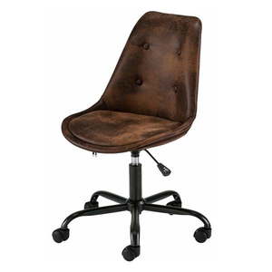 Hnedá kancelárska stolička na kolieskach Støraa Dennis vyobraziť