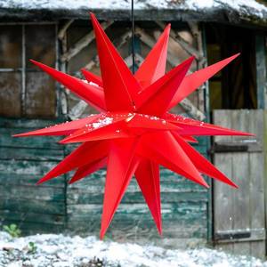 STERNTALER Červená plastová hviezda Jumbo exteriér 18 cípov vyobraziť