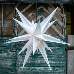 STERNTALER Dekoračná hviezda XXL exteriér 18-cípa Ø80cm biela vyobraziť