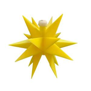 Deco Trend LED hviezda do interiéru 18-cípa, Ø 12 cm žltá vyobraziť