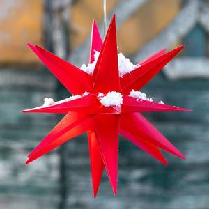 STERNTALER Dekoračná LED hviezda, 18-cípa, Ø 25 cm, červená vyobraziť