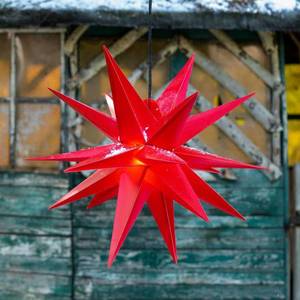 STERNTALER 18-cípa XL plastová hviezda do exteriéru – červená vyobraziť