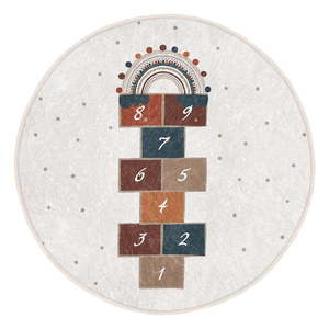 Krémovobiely detský koberec ø 120 cm Comfort – Mila Home vyobraziť