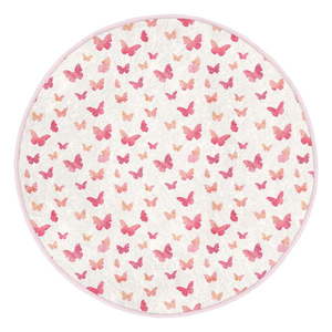 Ružový detský koberec ø 100 cm Comfort – Mila Home vyobraziť