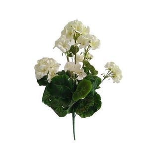 Umelá kvetina Muškát biela, 47 cm vyobraziť