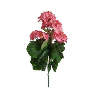 Umelá kvetina Muškát svetloružová, 47 cm vyobraziť