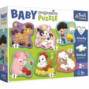 Trefl Baby puzzle Farma, 6v1 (2-6 dielikov) vyobraziť