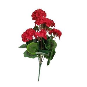 Umelá kvetina Muškát červená, 47 cm​ vyobraziť