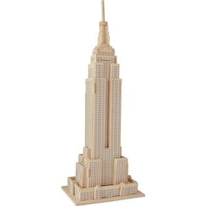 Dřevěné 3D puzzle Empire State Building vyobraziť